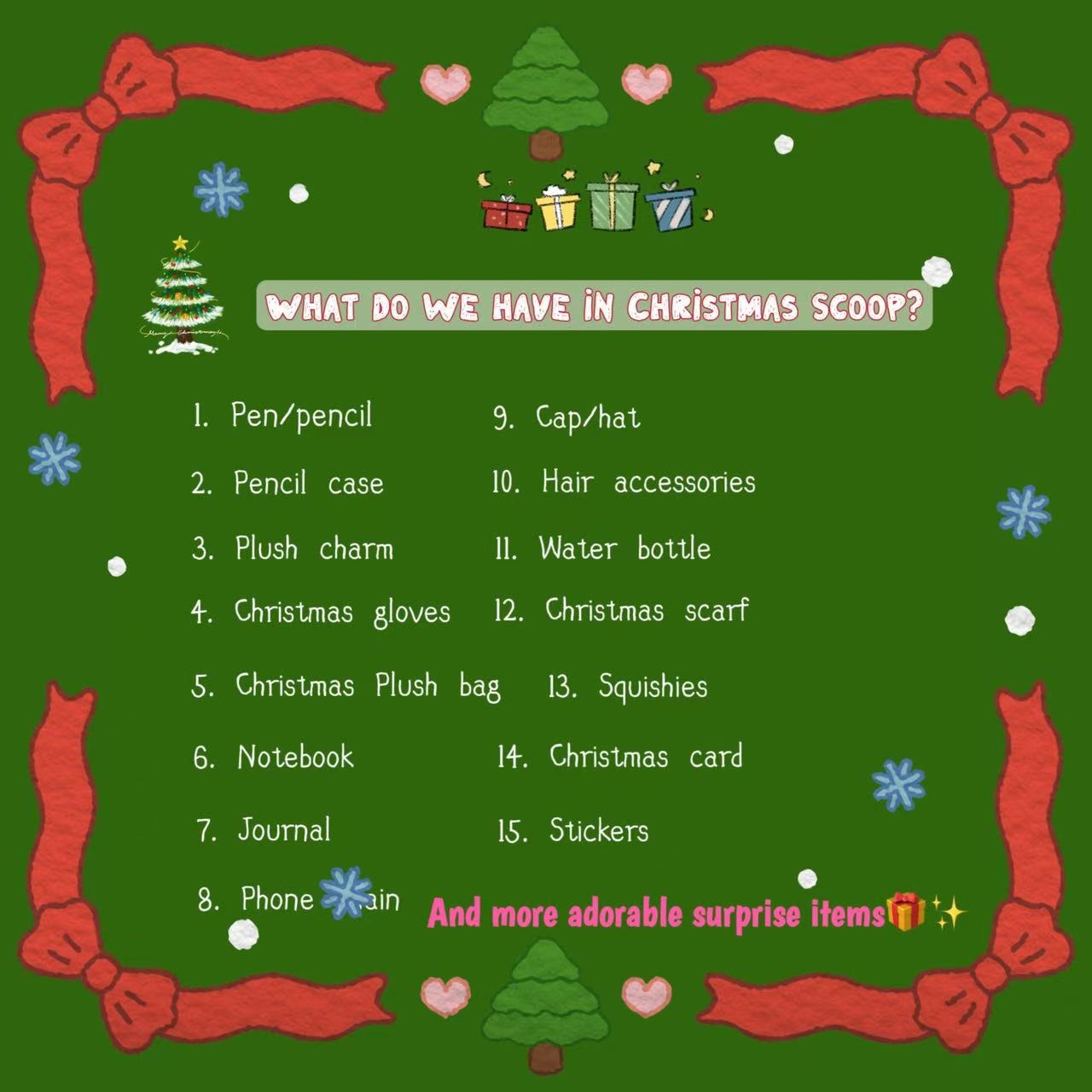 Christmas Limited Lucky Scoop