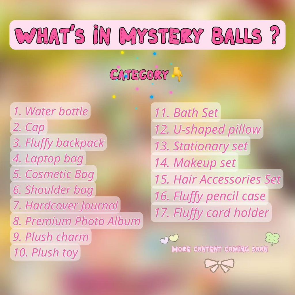 Mystery Ball – Mini Surprise Treasures Inside 🎀